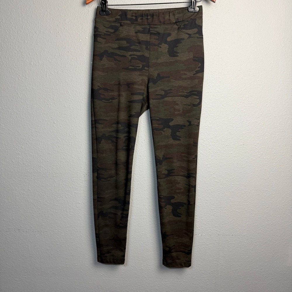 Sanctuary Camouflage Military Leggings Pants Womens‎ Size S Green Brown Slim Fit